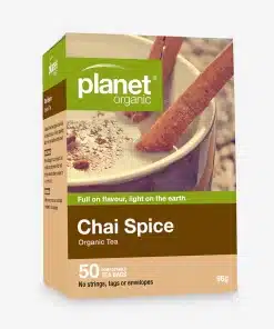 Chai Spice Tea 50bags Planet Organic