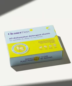 Dishwasher Detergent Sheets Lemon x60 Cleaner Days