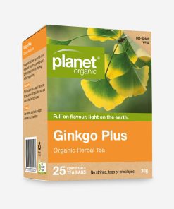 Ginkgo Plus Tea 25bags Planet Organic