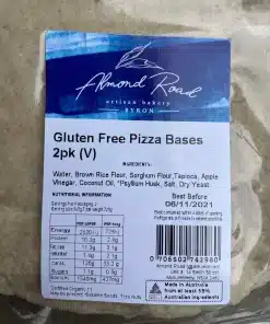 Gluten Free Pizza Bases 2 Pack Almond Road