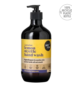 Hand Wash Lemon Myrtle 500ml Simply Clean