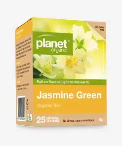 Jasmine Green Tea 25bags Planet Organic