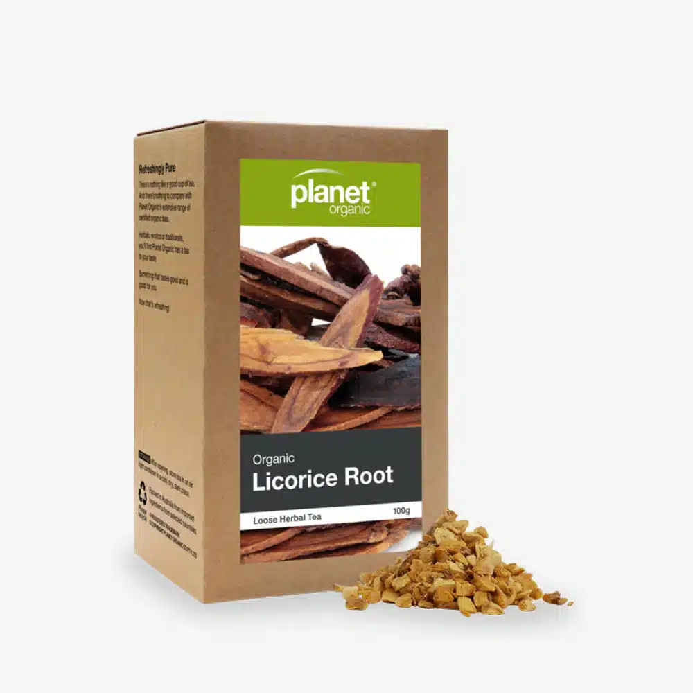 Licorice Root Loose Leaf Tea 100g Planet Organic