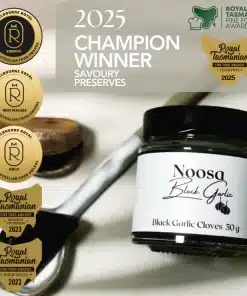 Black Garlic Cloves 50g Noosa Black Garlic