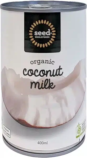 Organic Coconut Milk 400ml Seed Wholefoods