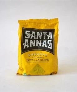 Organic Corn Chips 80g Santa Annas
