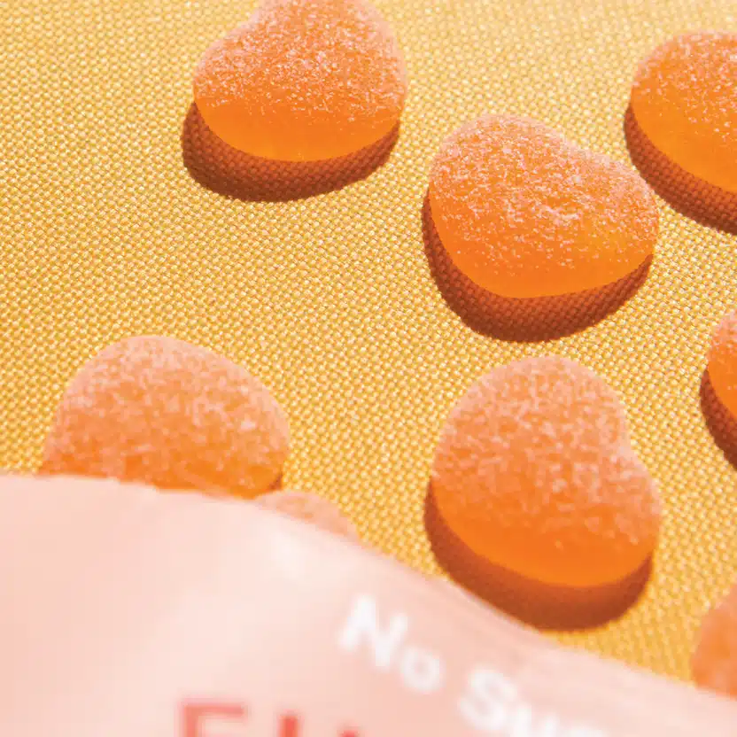 Sour Peach Hearts 50g Funday - Image 2