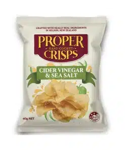 Cider Vin & Salt Chips 40g Proper Crisps