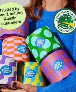 6 Pack Recycled Toilet Paper Who Gives A Crap