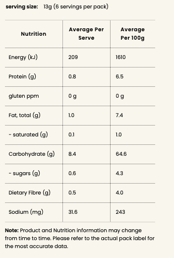 Puffed Stars Cheese 80g Ceres Organics - Image 2