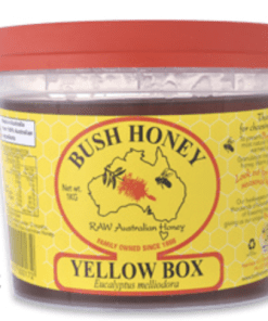 Yellow Box 1kg Pail Bush Honey