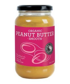 Organic Smooth Peanut Butter 375g Spiral