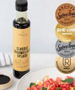 Classic Caramel Splash Balsamic Vinegar 250ml Tweed Real Food