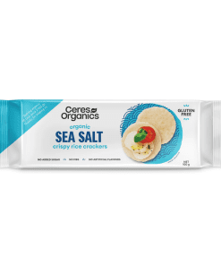 Rice Crackers Sea Salt 100g Ceres Organics