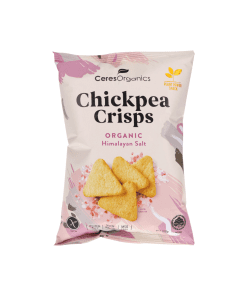 Chickpea Crisps Organic Himalayan Salt 100g Ceres Organics