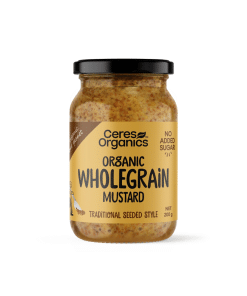 Organic Wholegrain Mustard 200g Ceres Organics
