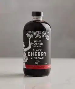 Organic Black Cherry Vinegar 500ml Wild Mother