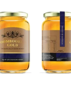Organic Raw Honey 1kg Goomboorian Gold