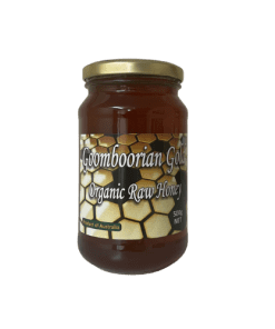 Organic Raw Honey 500g Goomboorian Gold