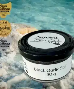 Black Garlic Salt 50g Noosa Black Garlic