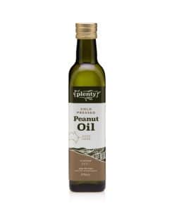 Cold Pressed Peanut Oil 375ml Plenty