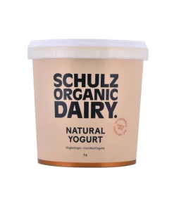 Organic Natural Yogurt 1kg Schulz Organic Dairy