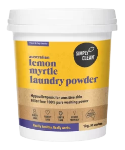 Laundry Powder Lemon Myrtle 1kg Simply Clean