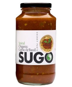 Garlic & Basil Org Sugo 709g Spiral