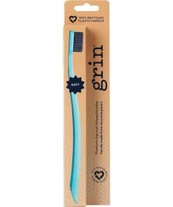 100% Recycled Toothbrush Soft Mint & Ivory Grin