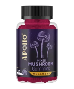 Mixed Mushroom Gummies x60 Jar Apollo