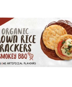 BBQ Brown Rice Crackers 115g Ceres Organics
