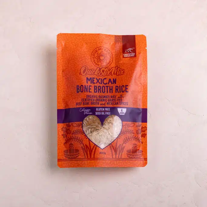 Mexican Bone Broth Rice 200g Love My Earth