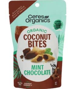 Mint Chocolate Coconut Bites 60g Ceres Organics