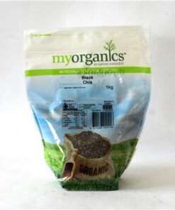 Black Chia Seeds 1kg My Organics