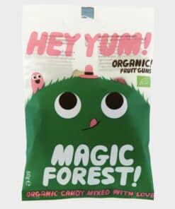 Organic Fruit Gums Magic Forest 50g Green Hey Yum