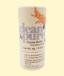 Cocoa Butter Lip Balm 6g Clean & Pure