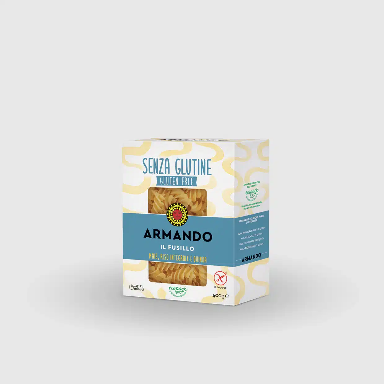 Gluten Free Fusillio 400g Armando
