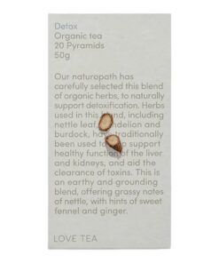 Organic Detox Tea x20 Pyramids Love Tea
