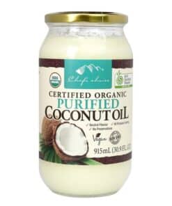 Organic Extra Virgin Coconut Oil 915ml Chefs Choice
