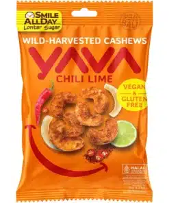 Wild-Harvested Cashews Chili Lime 35g Yava