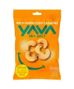 Wild-Harvested Cashews Sea Salt 35g Yava
