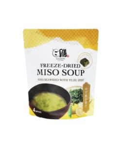 Freeze Dried Miso Soup Aosa Seaweed & Yuzu Zest Gozen