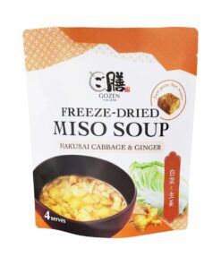 Freeze Dried Miso Soup Hakusai Cabbage & Ginger Gozen