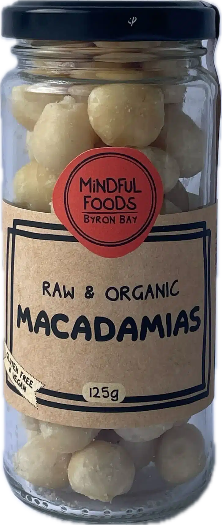 Organic Raw Macadamia Nuts 260g Mindful Foods