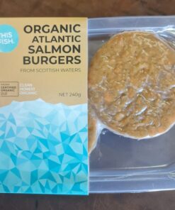 Atlantic Salmon Burgers 240g This Fish