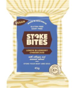 Blueberry Lemon Cheesecake 45g Stoke Bites