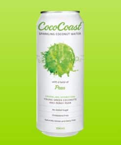 CocoCoast Coconut Water 6 Pack Pear