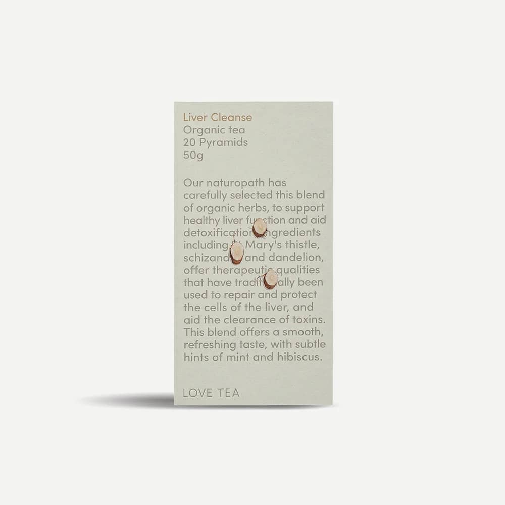 Organic Liver Cleanse Pyramid Tea x20 Love Tea