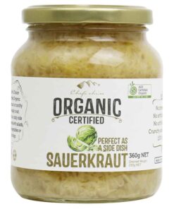 Organic Sauerkraut 350g Chefs Choice